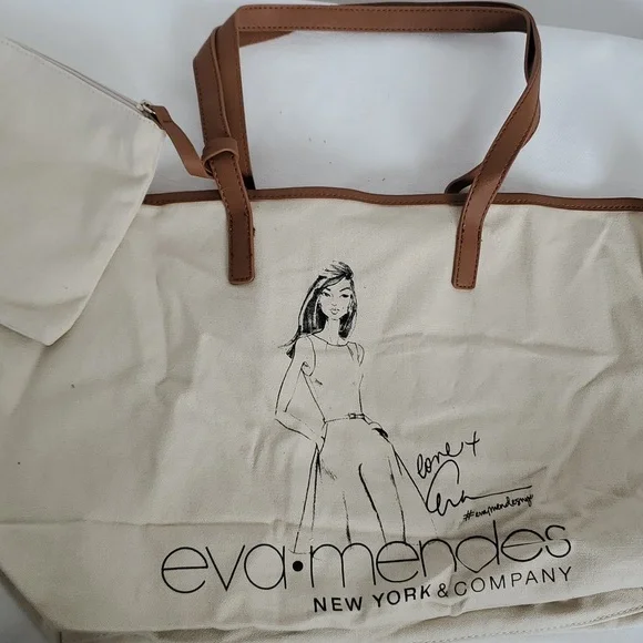 New York & Company Eva Mendes Tote Bag - Picture 1 of 8